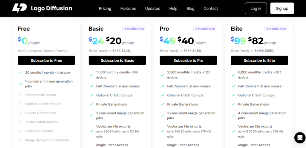 Logo Diffusion screenshot