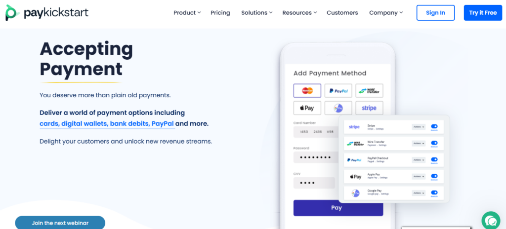 PayKickstart screenshot