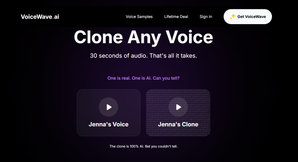 VoiceWave AI screenshot