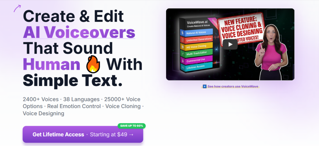 VoiceWave AI screenshot