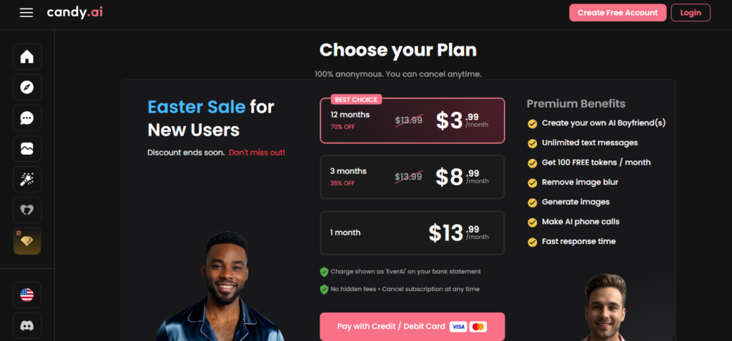 Candy AI screenshot