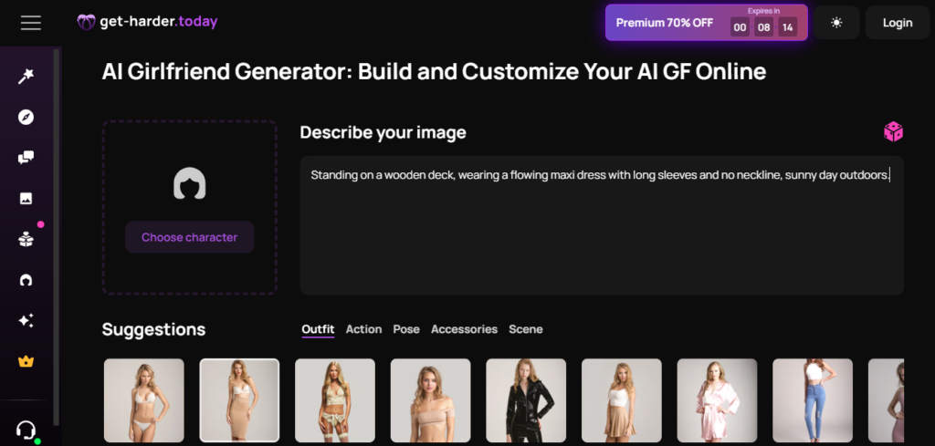 Get Harder Today AI screenshot