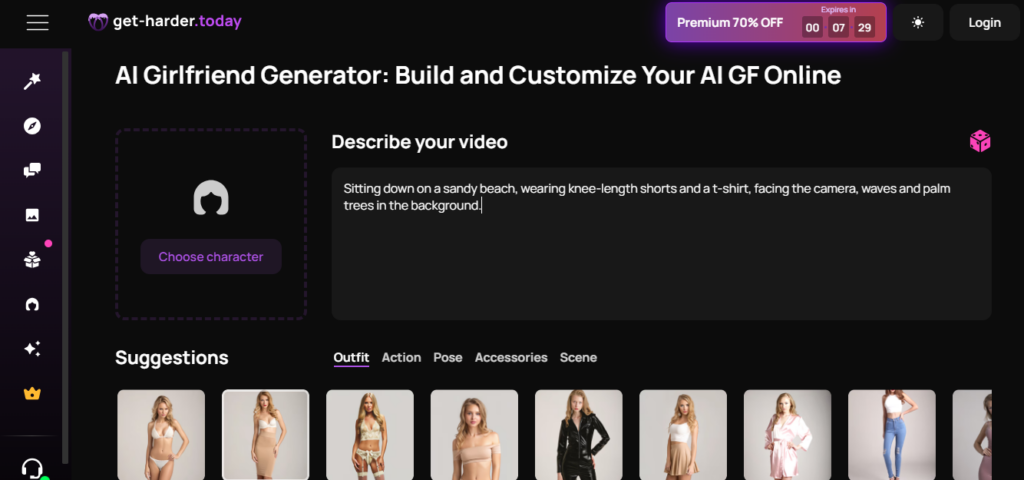 Get Harder Today AI screenshot