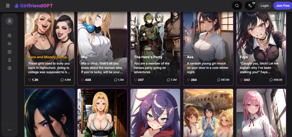 GirlfriendGPT screenshot
