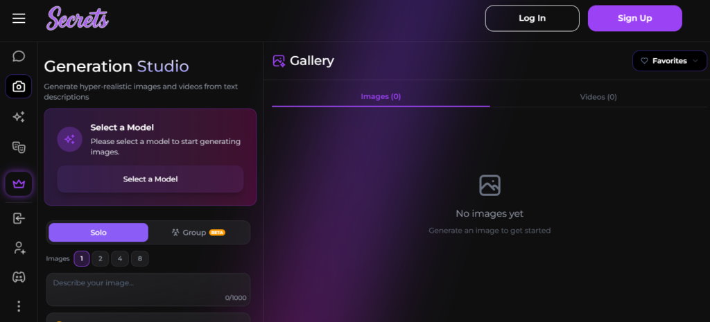 Secrets AI screenshot
