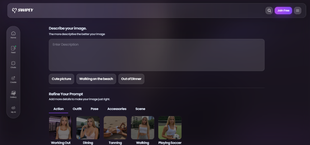 Swipey AI screenshot