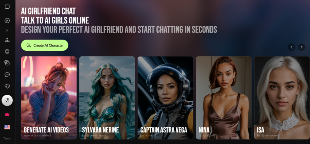 Xtease AI screenshot